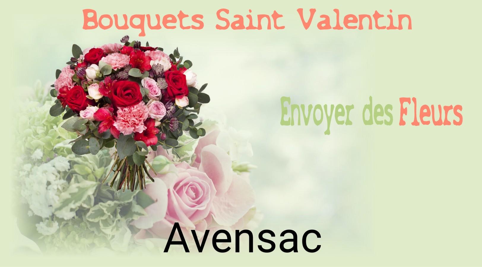 Roses de Saint-Valentin livrées à Avensac